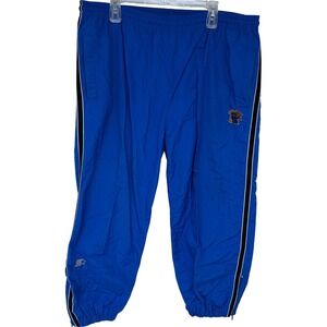 Starter‎ Team University of Kentucky Track Pants XL Blue UK Wildcats Swishy Y2K